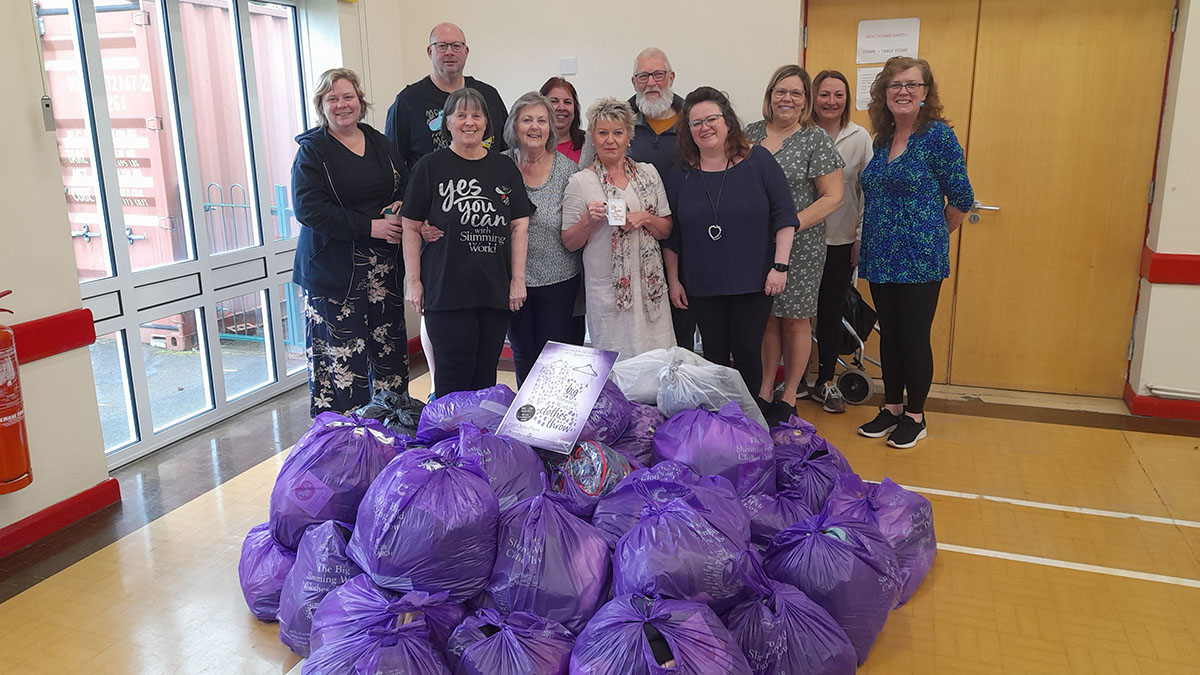 Group in Lichfield carries out clothes collection to raise money for charity Lichfield Live®