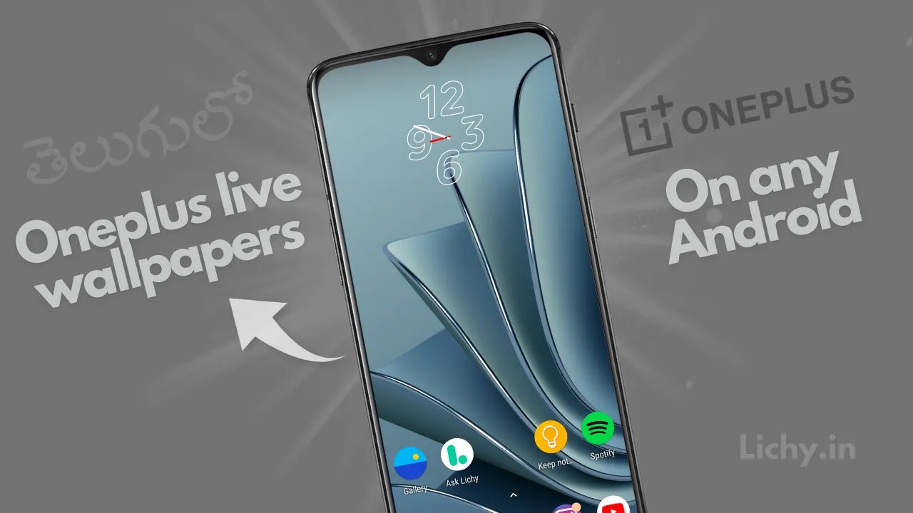 How to set Oneplus 10 Pro live wallpapers for Any Android Lichy