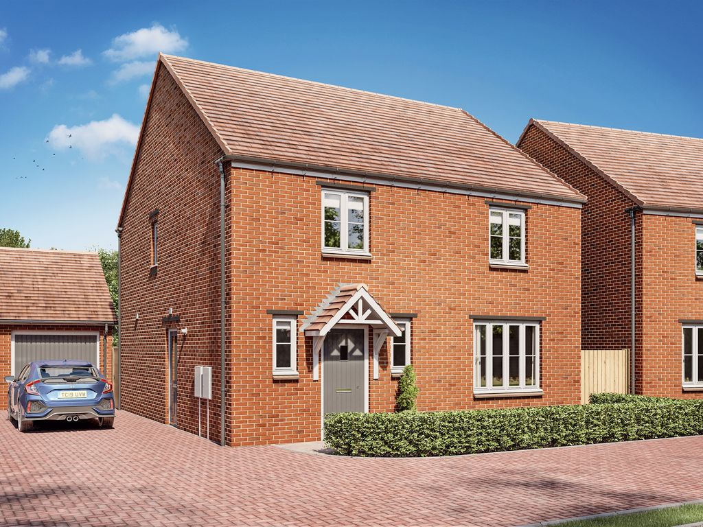 New home, 4 bed detached house for sale in White Post Road, Bodicote