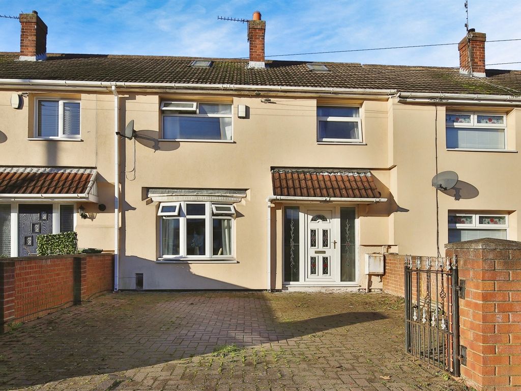 3 bed terraced house for sale in Tamworth Road, Billingham TS23, £