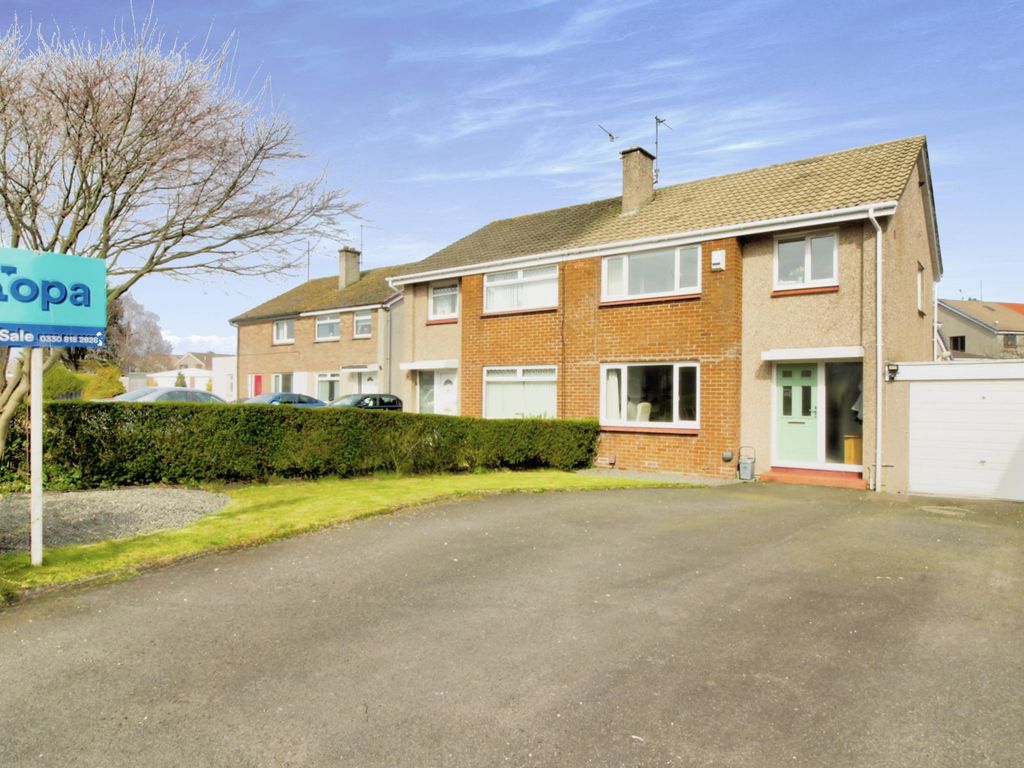 3 bed semidetached house for sale in Annick Place, Troon KA10 Zoopla