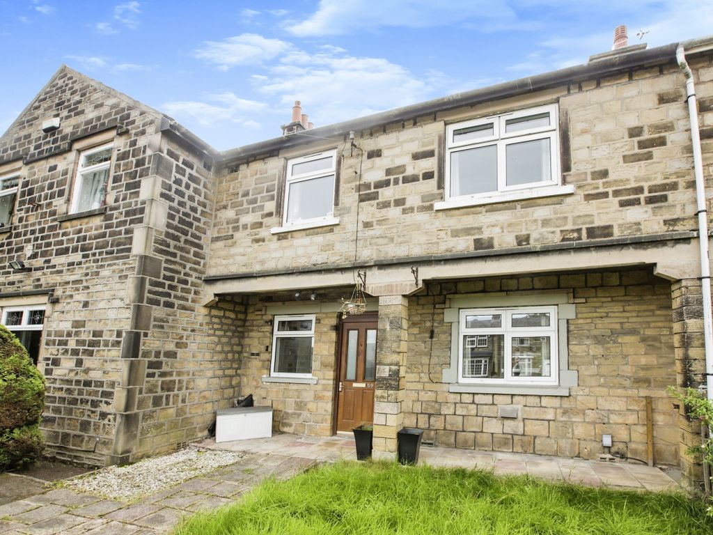 3 bed terraced house for sale in Moor End Road, Mount Tabor, Halifax