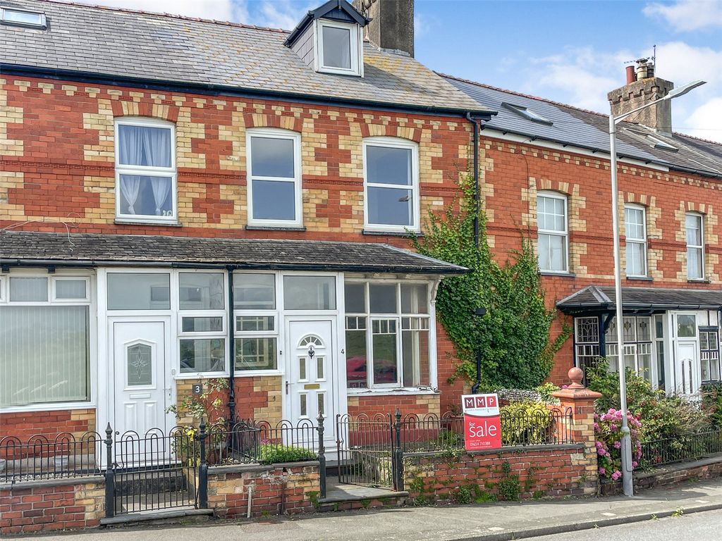 3 bed terraced house for sale in Idris Villas, Tywyn, Gwynedd LL36, £