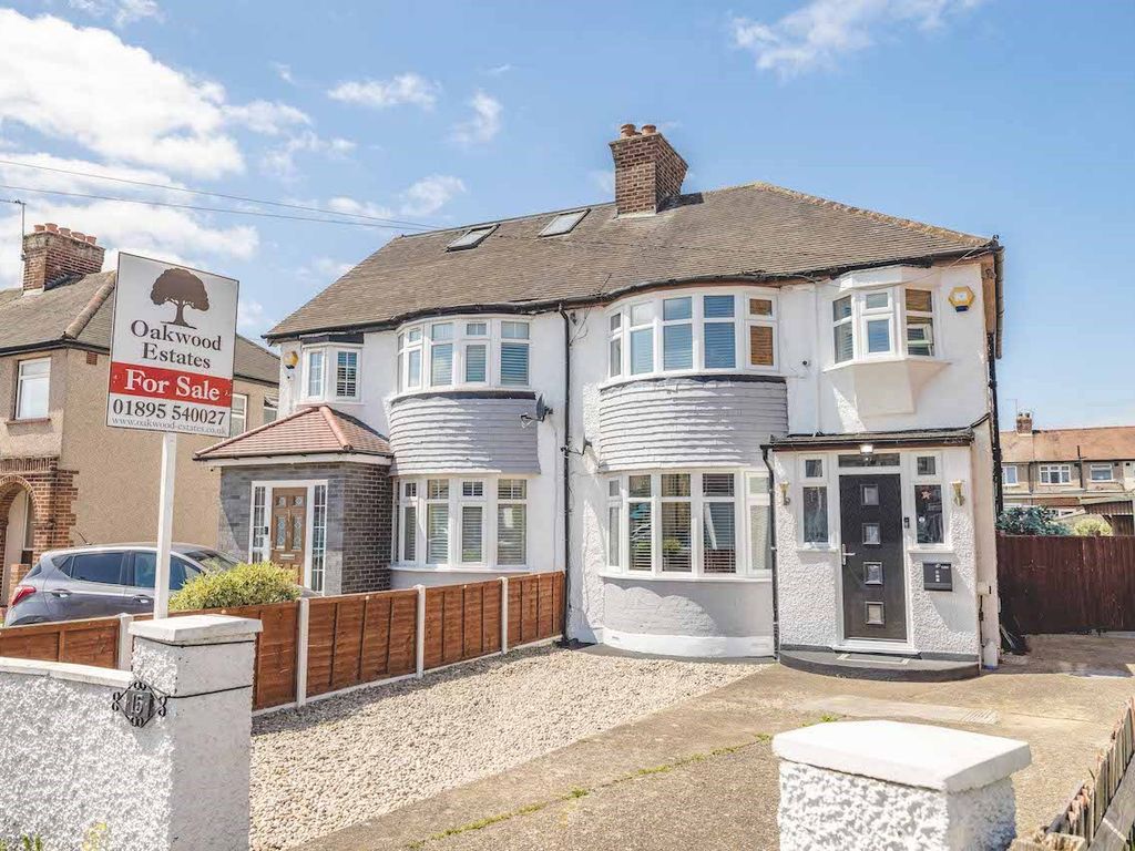 3 bed semidetached house for sale in Burnham Gardens, Hayes UB3 Zoopla