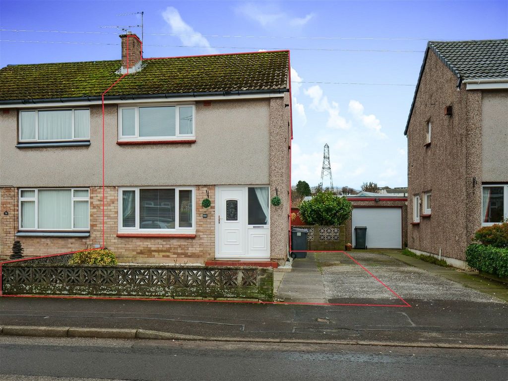 3 bed semidetached house for sale in Barnton Road, Dumfries DG1, £