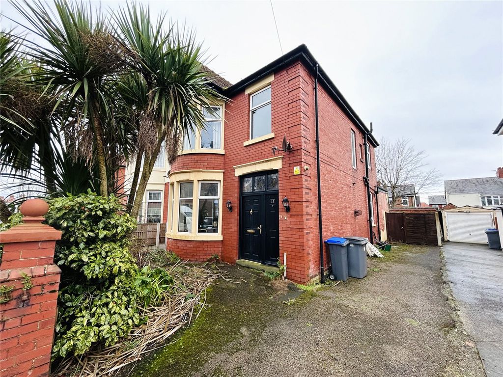 3 bed semidetached house for sale in Calder Road, Blackpool, Lancashire FY2, £165,000 Zoopla
