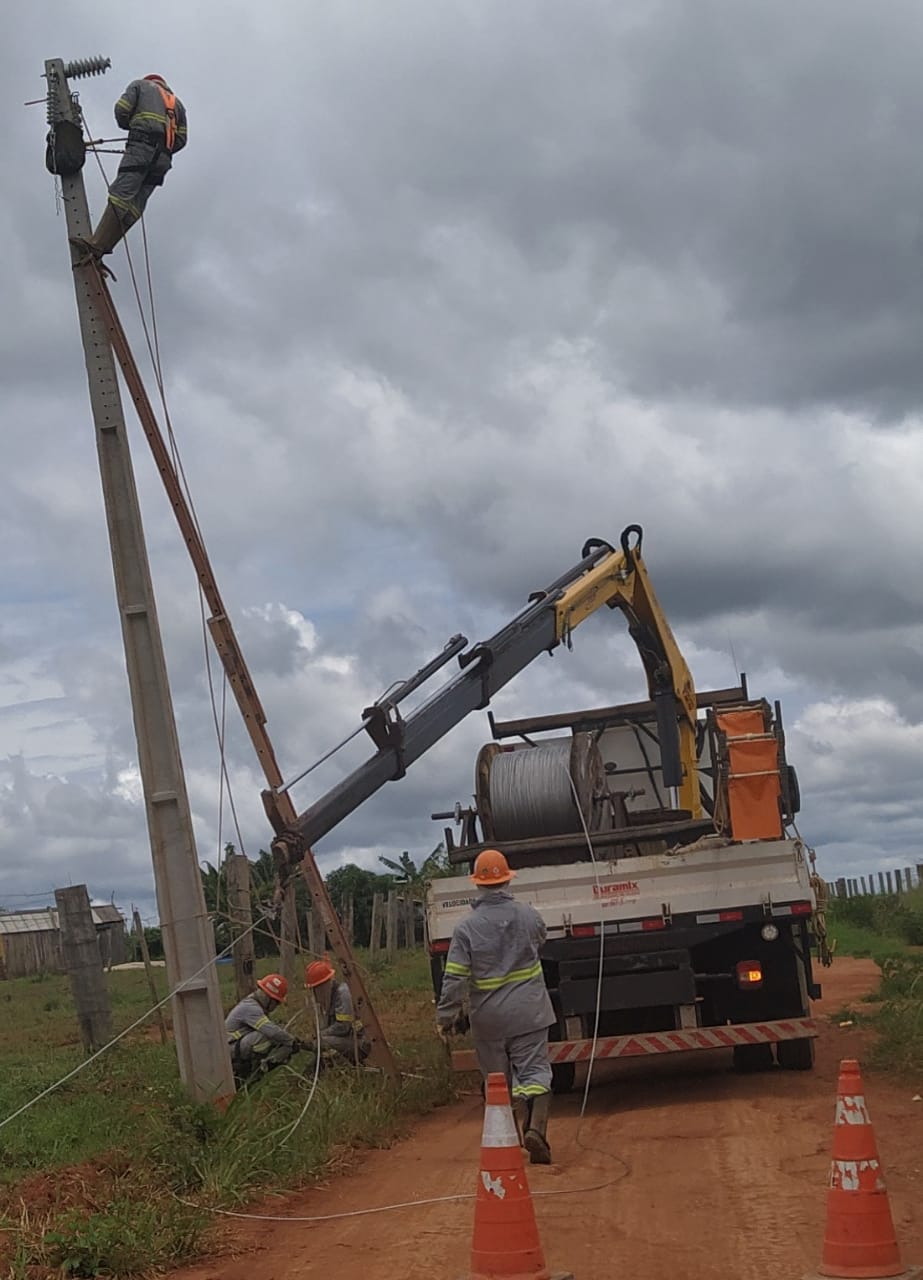 Rede Elétrica Rural Líder Construções Elétricas