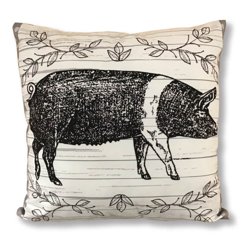 BL/WH HOG PILLOW Lidl Dollys