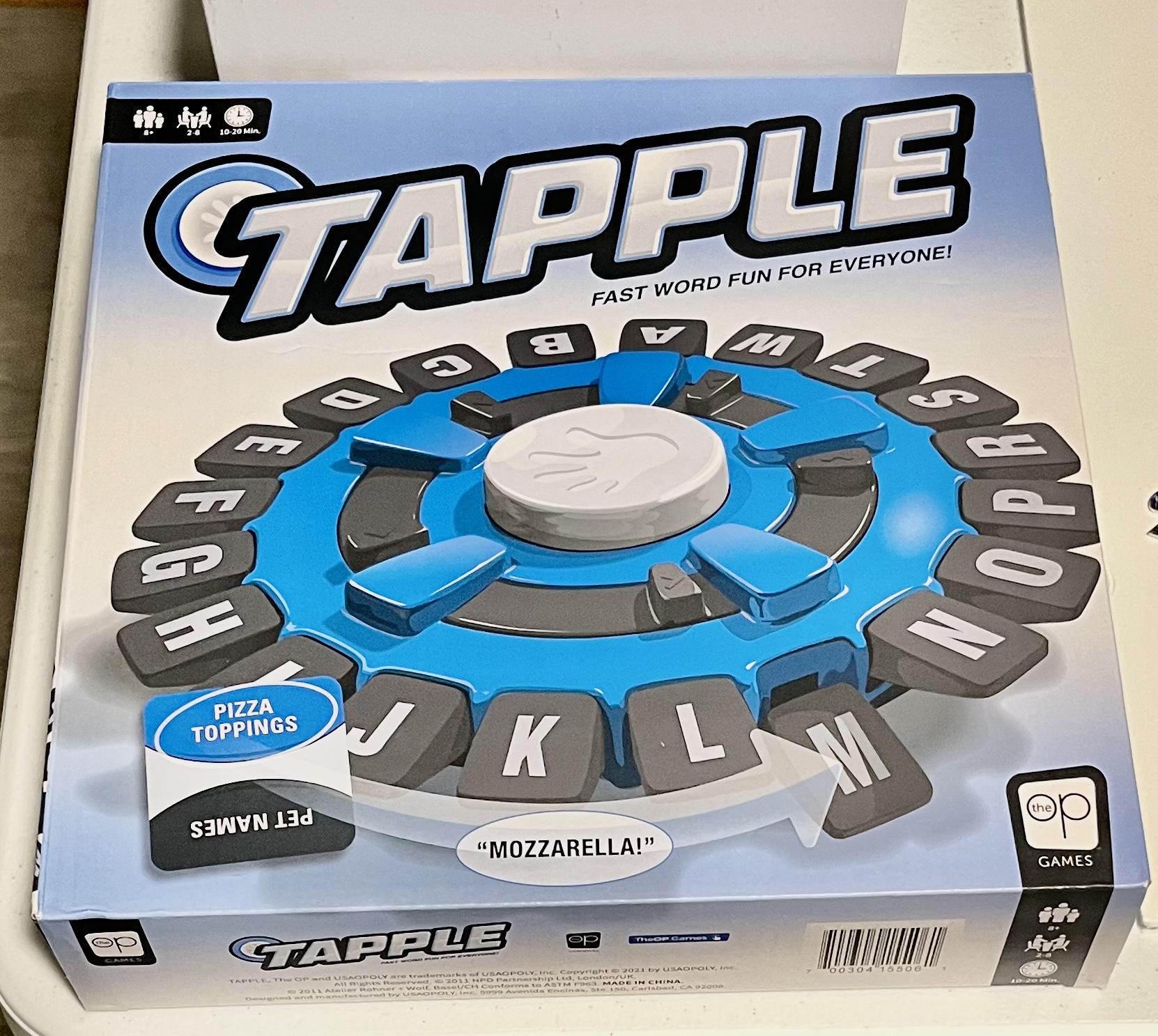 TAPPLE® Word Game FastPaced Family Board Game Liese's Blog