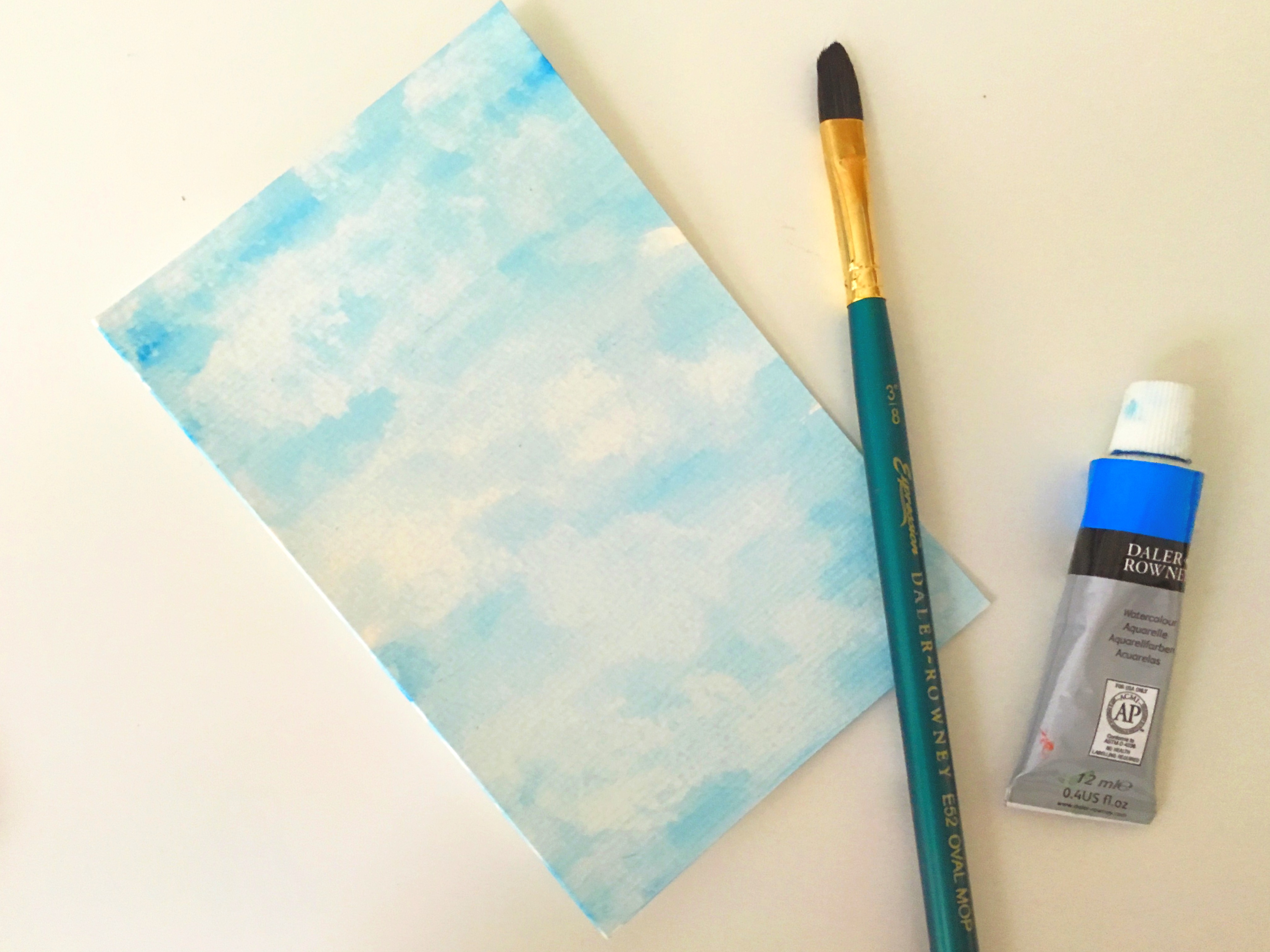 Watercolor wash techniques Lifeathon