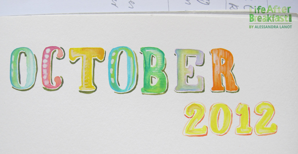 Download: October 2012 Printable Calendar - Life After Breakfast