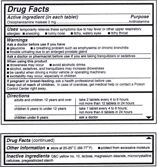 OvertheCounter Medicine Label