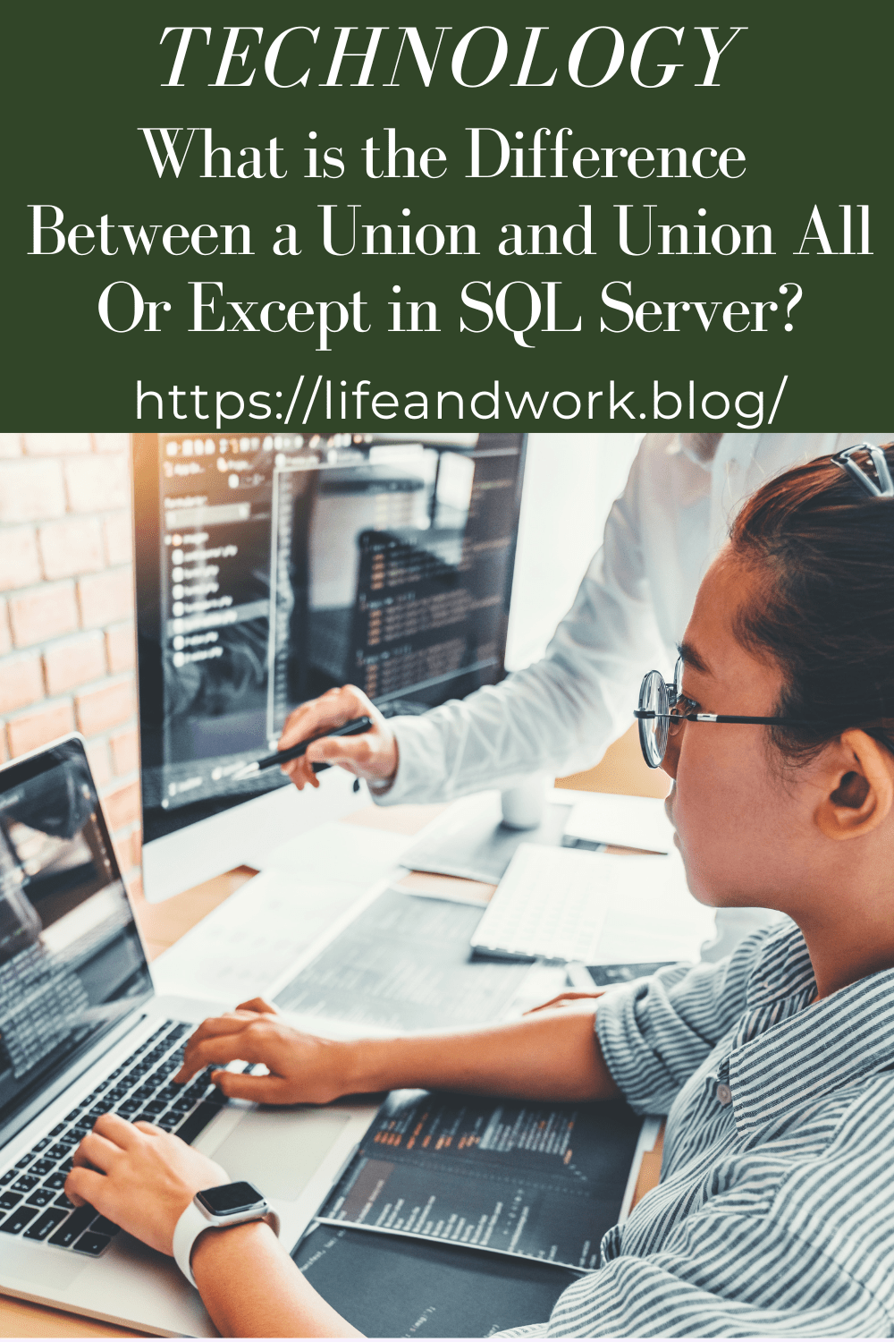 What is the Difference Between a Union and Union All Or Except in SQL
