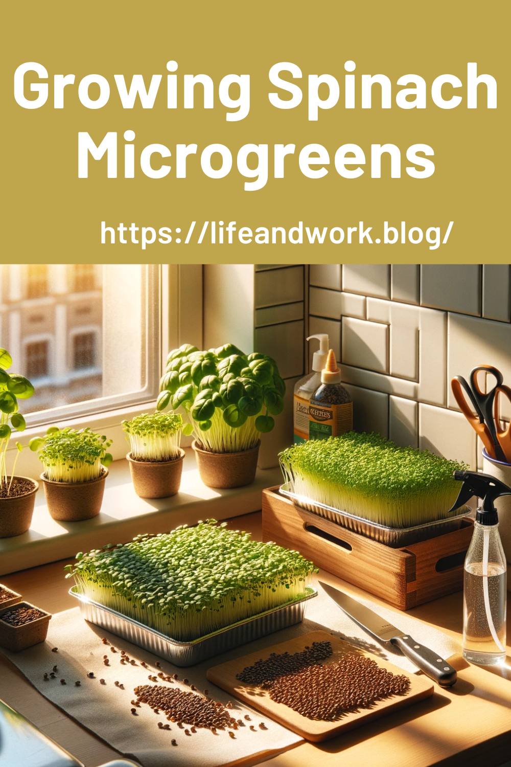 Growing Spinach Microgreens A StepbyStep Guide