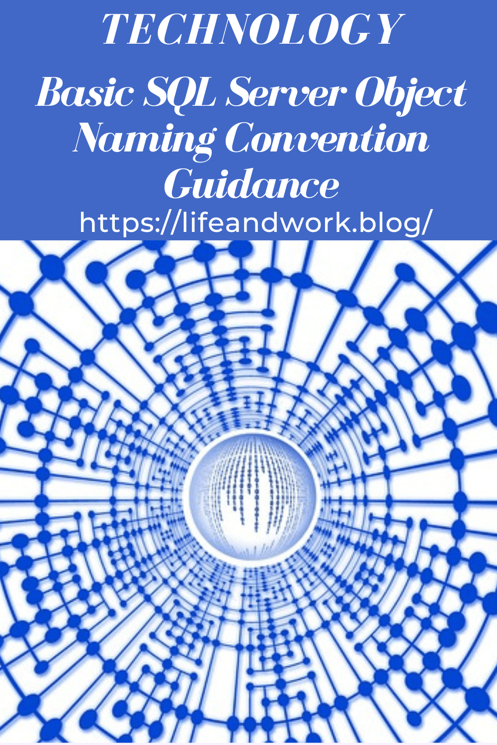 Basic SQL Server Object Naming Convention Guidance