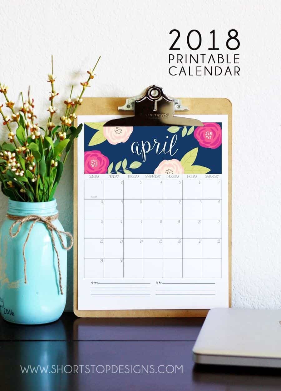 8 Free Printable Planners To Keep You Organized in 2018