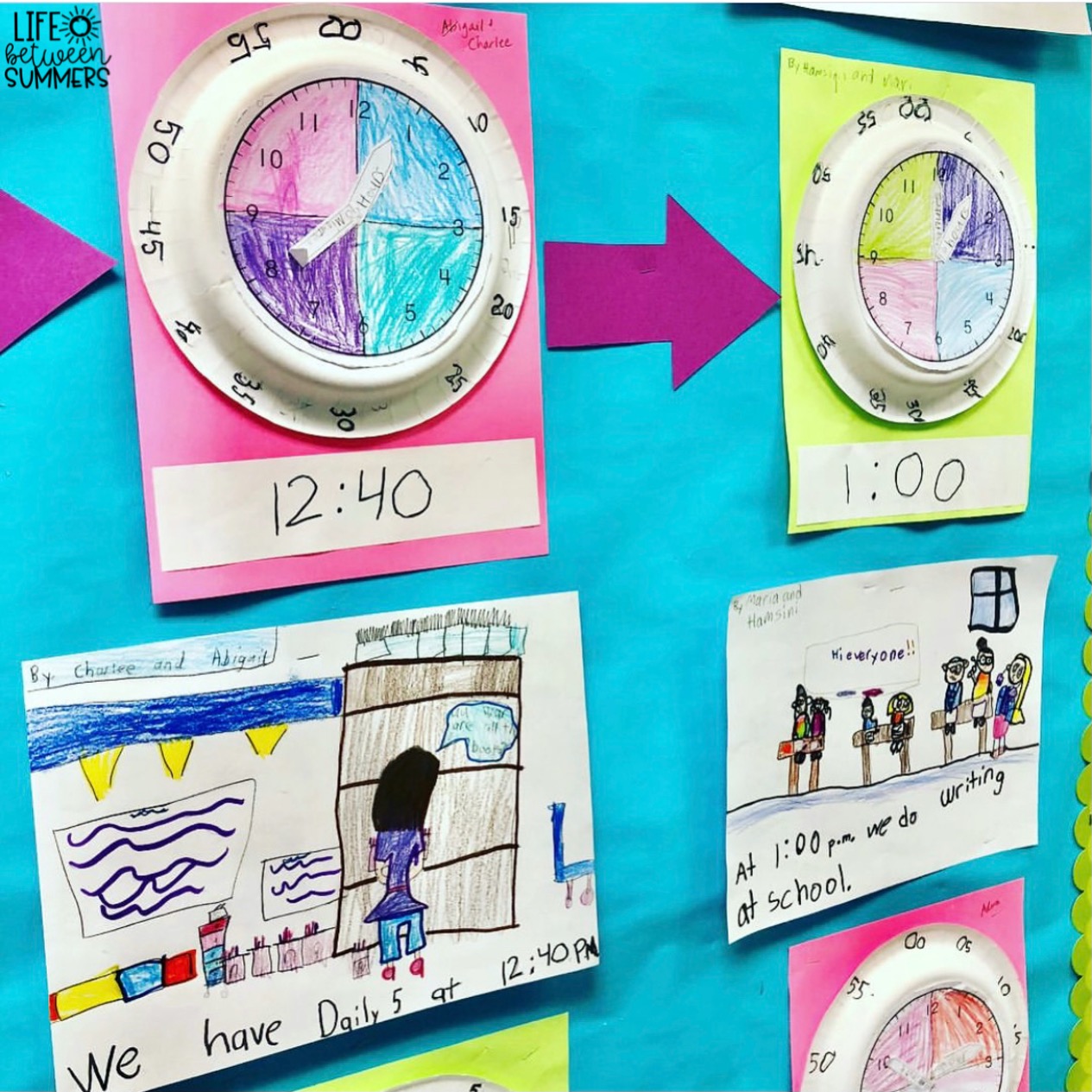 HandsOn Activities to Teach Telling Time Life Between Summers