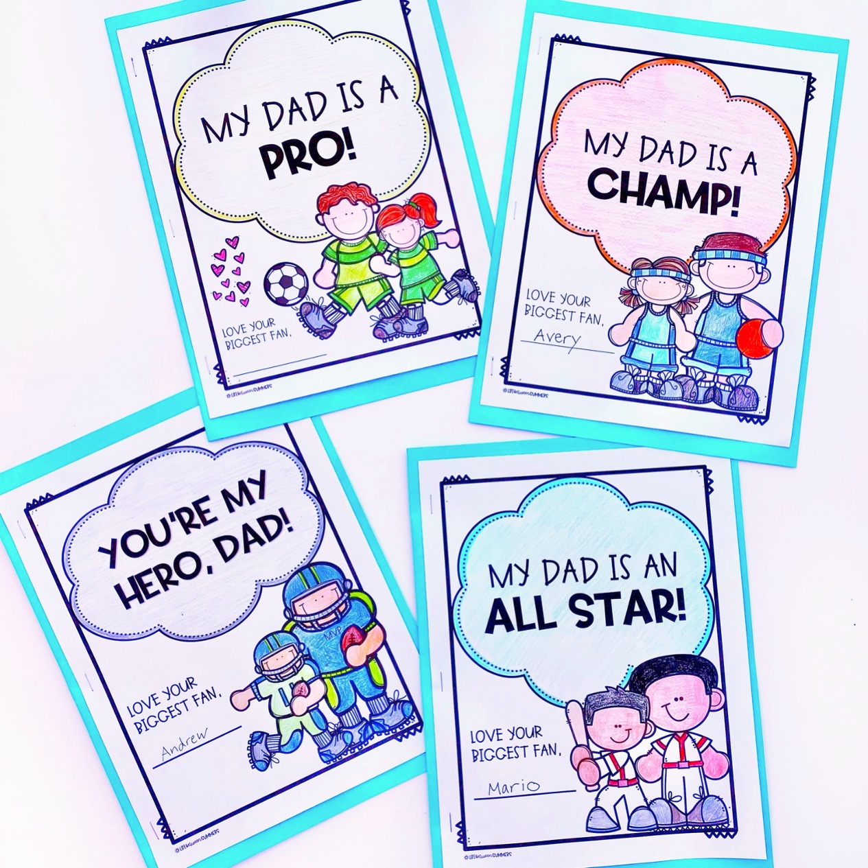 Father's Day Gifts Sports Bundle Life Between Summers