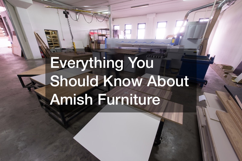 Everything You Should Know About Amish Furniture - Life Cover Guide