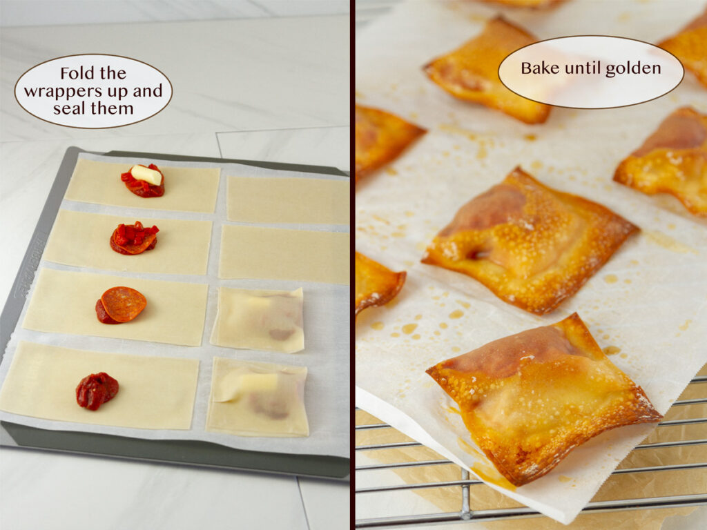 how to make pizza rolls at home