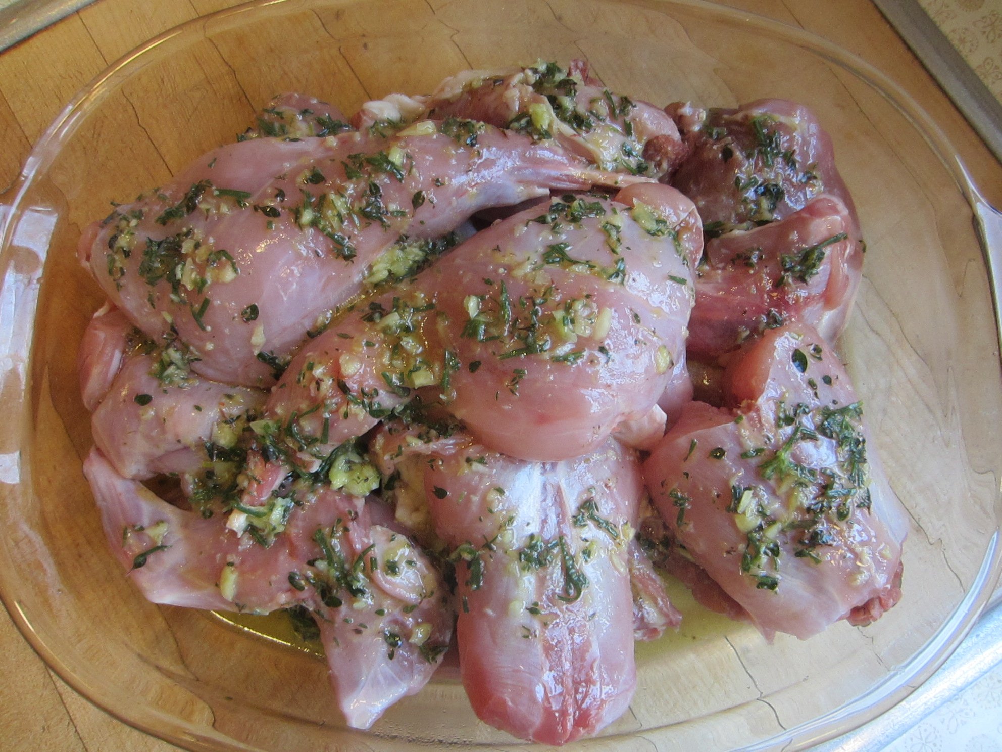 Grilled LemonGarlic Rabbit Wrapped in Bacon Life From Scratch