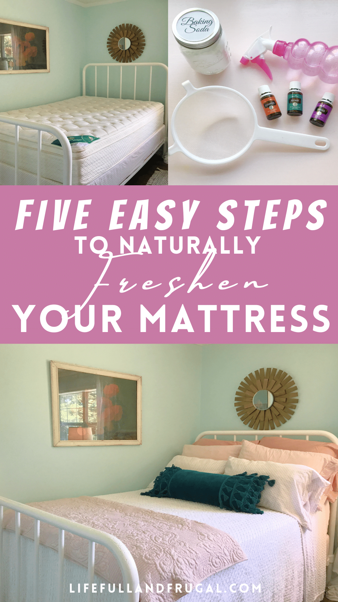 5 Easy Steps to Freshen a Mattress Naturally Life Full and Frugal