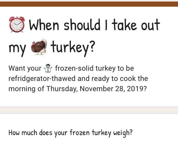 Thawing Turkey Your Thanksgiving REMINDER Lifehacklets