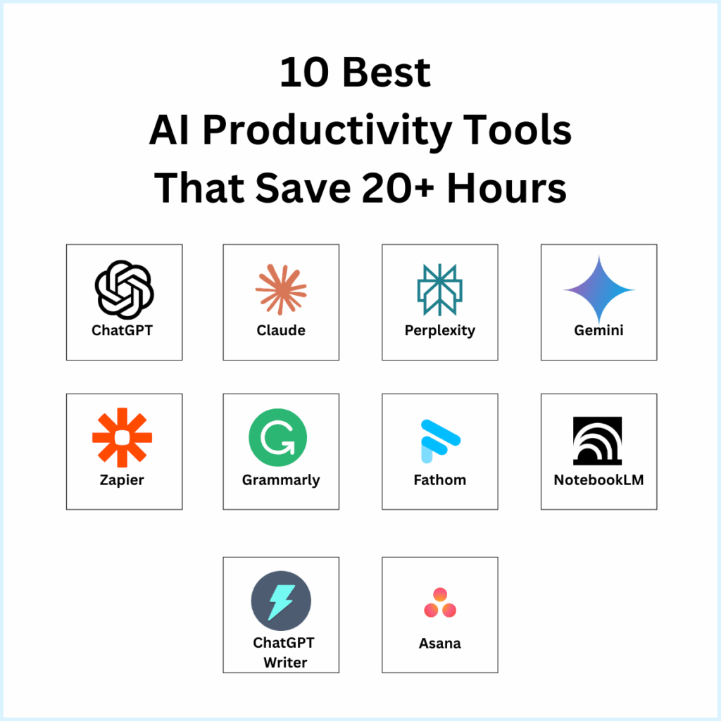How These 10 AI Tools Help Me Save 20+ Hours a Week(06)