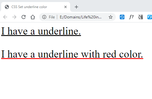 CSS Set underline color easily with practical code Life in Coding CSS Set underline color easily with practical code Life in Coding