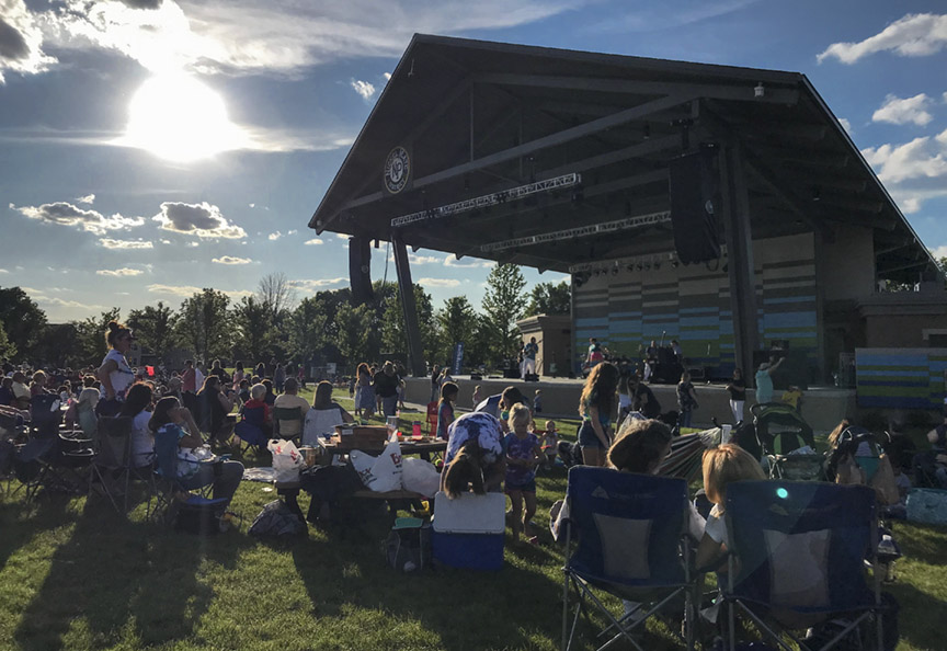 The Nickel Plate Amphitheater brings live entertainment to Fishers