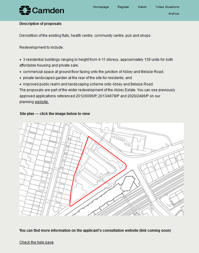 Abbey Road Estate redevelopment phase 3. Life In Kilburn