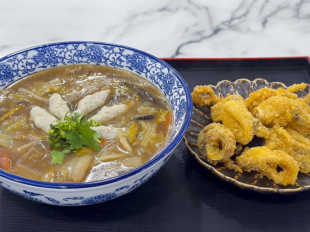 台南福樓新品牌「卷麵」開吃!土魠魚羹麵、麻油豬肉飯卷、香腸飯卷一次吃,台式魯麵搭配現炸土魠魚,還有超特別炸海苔米糕卷、酥炸南瓜片 台南福樓新品牌「卷麵」開吃!土魠魚羹麵、麻油豬肉飯卷、香腸飯卷一次吃,台式魯麵搭配現炸土魠魚,還有超特別炸海苔米糕卷、酥炸南瓜片