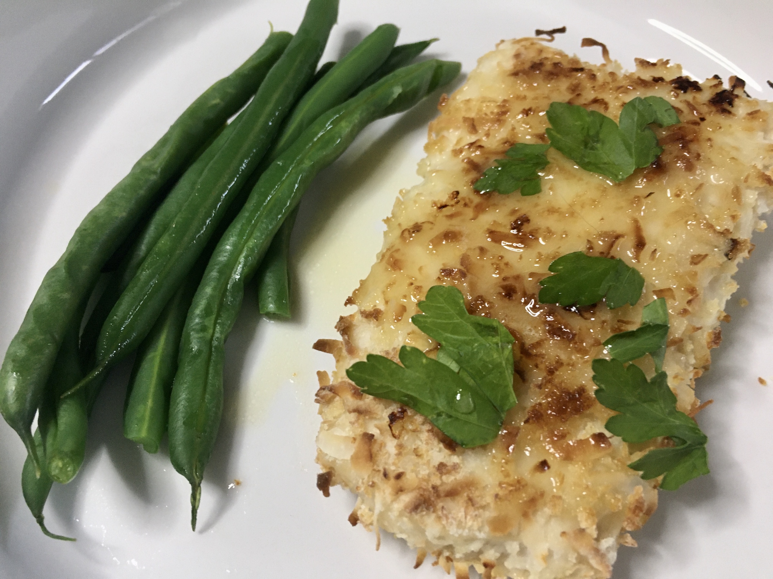 Coconut Panko Fish with Lime Butter Sauce Life in the Feast Lane