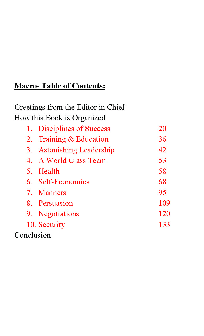 "Elite Performance Skills" written by a Harvard Educated Green Beret