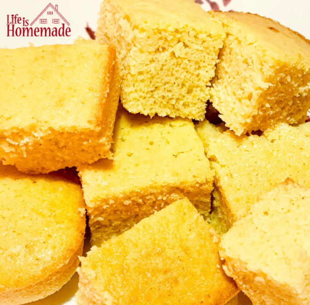 Simple Toaster Oven Honey Cornbread