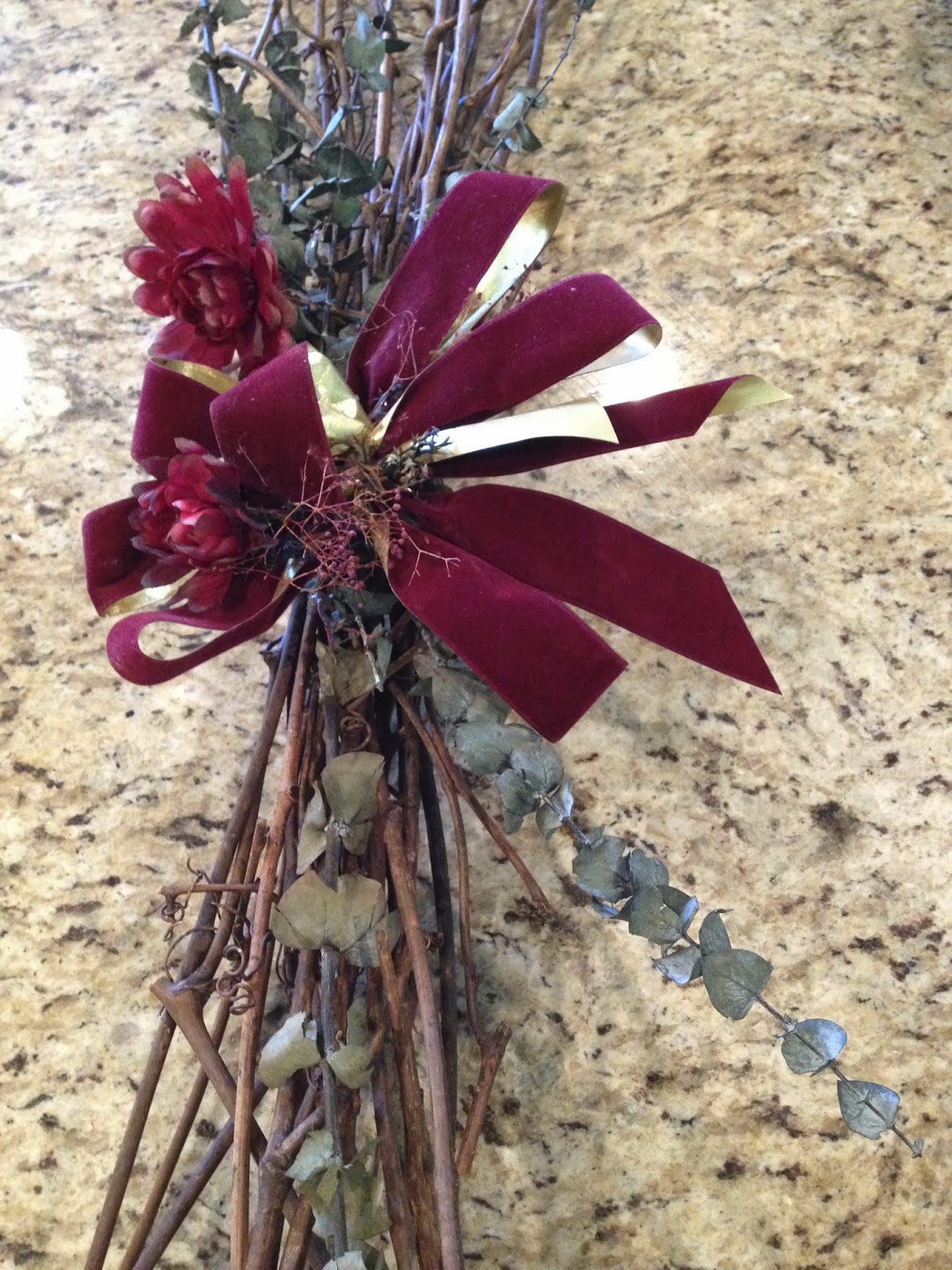 Look for Less Design Challenge CB2 KnockOff Peace Wreath Life Love