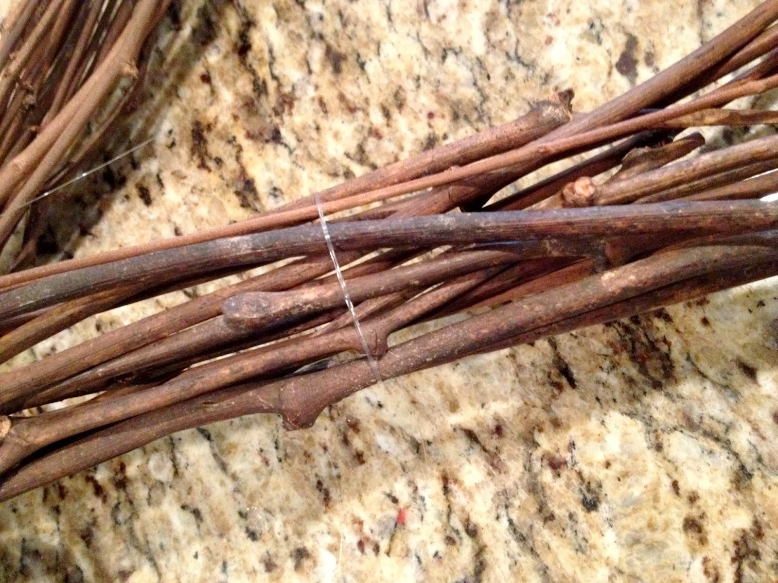 Look for Less Design Challenge CB2 KnockOff Peace Wreath Life Love