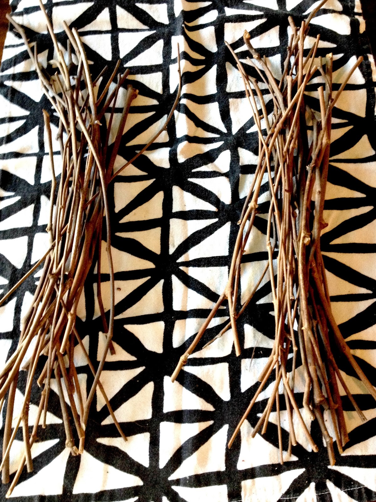 Look for Less Design Challenge CB2 KnockOff Peace Wreath Life Love