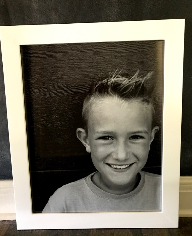 Large Black/White Framed Photos Life Love Larson