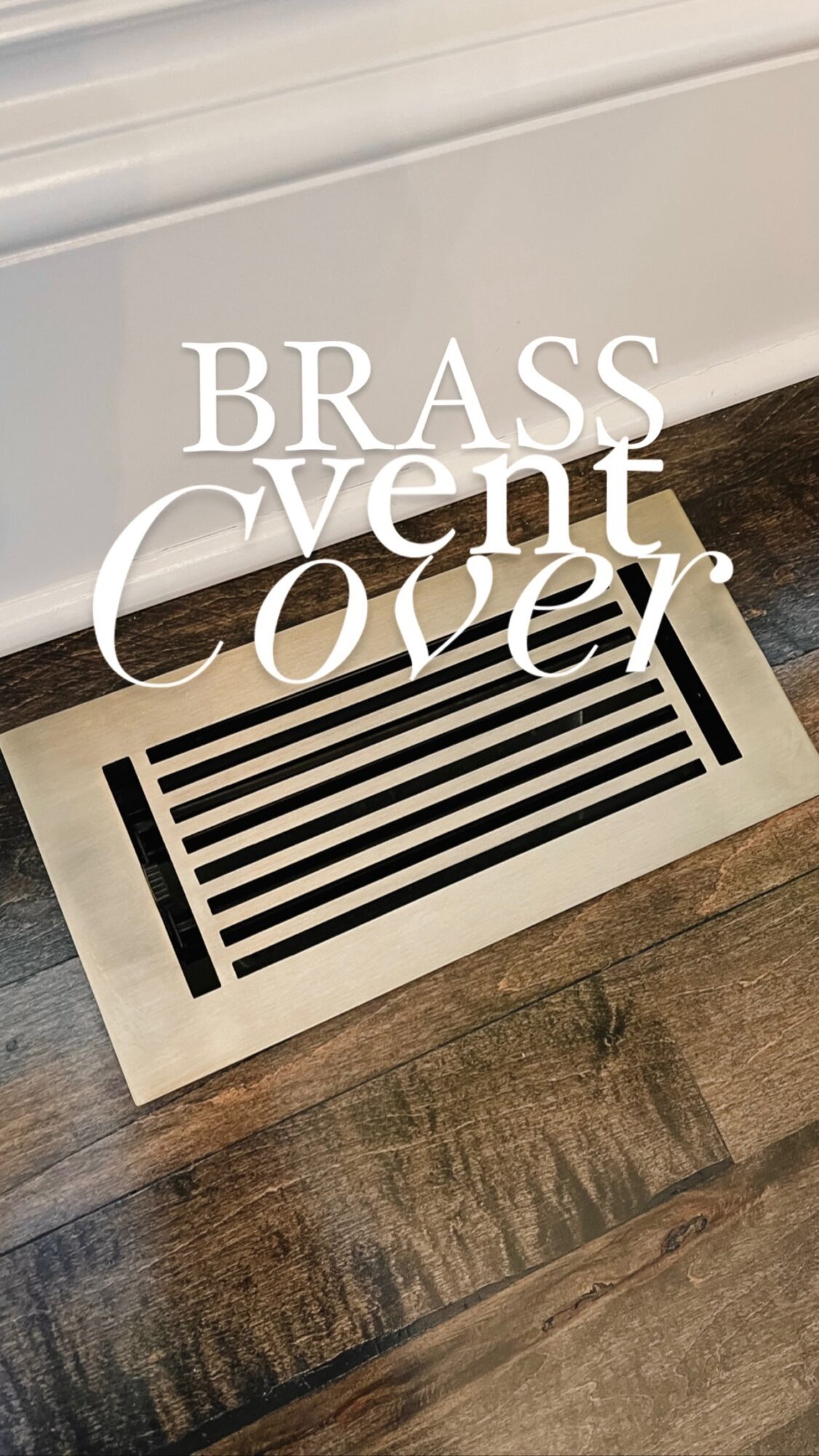 How to Easily Upgrade Floor Vent Covers Life Love Larson