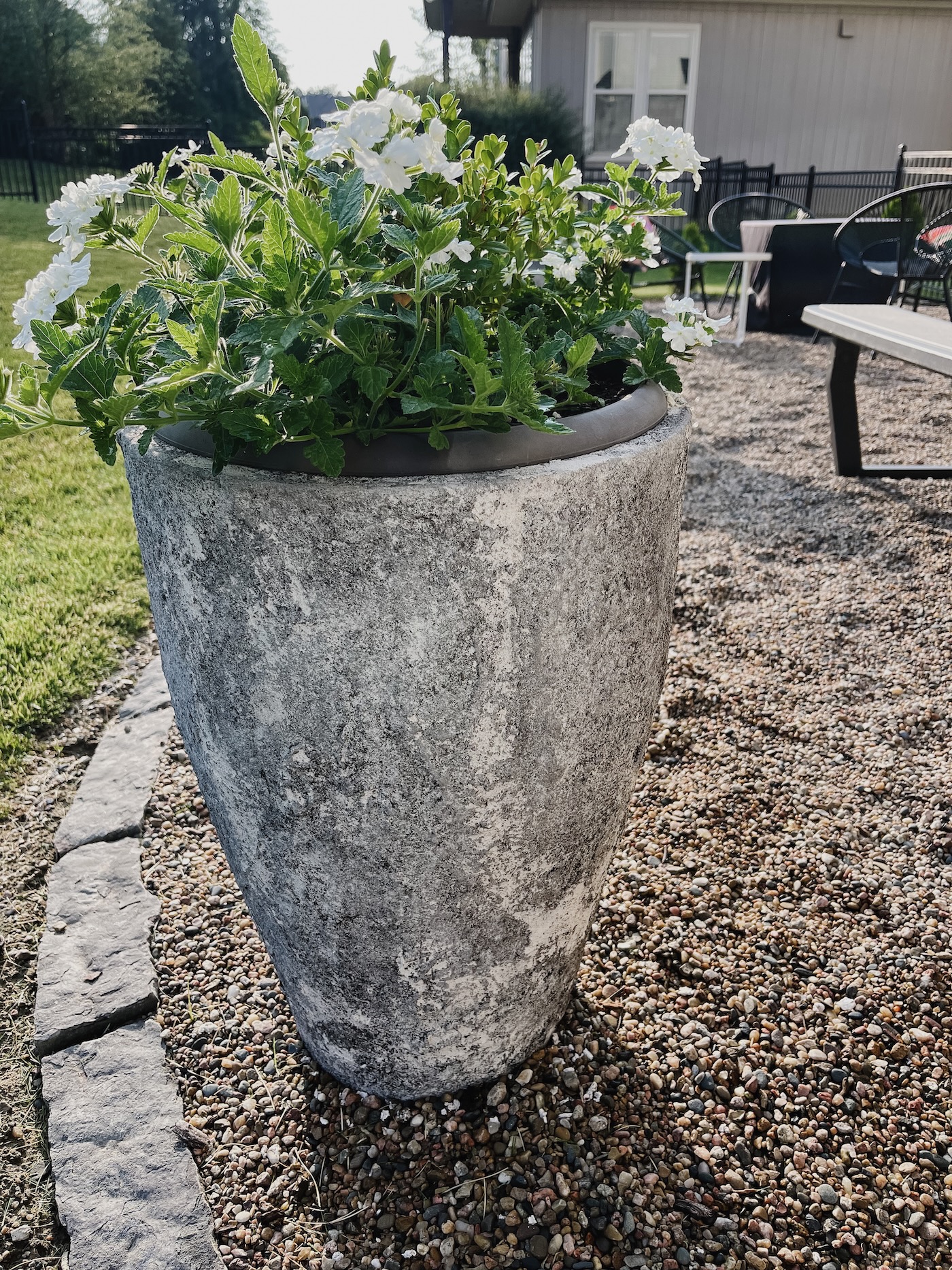 How to Make DIY Textured Planters Using Stucco Life Love Larson