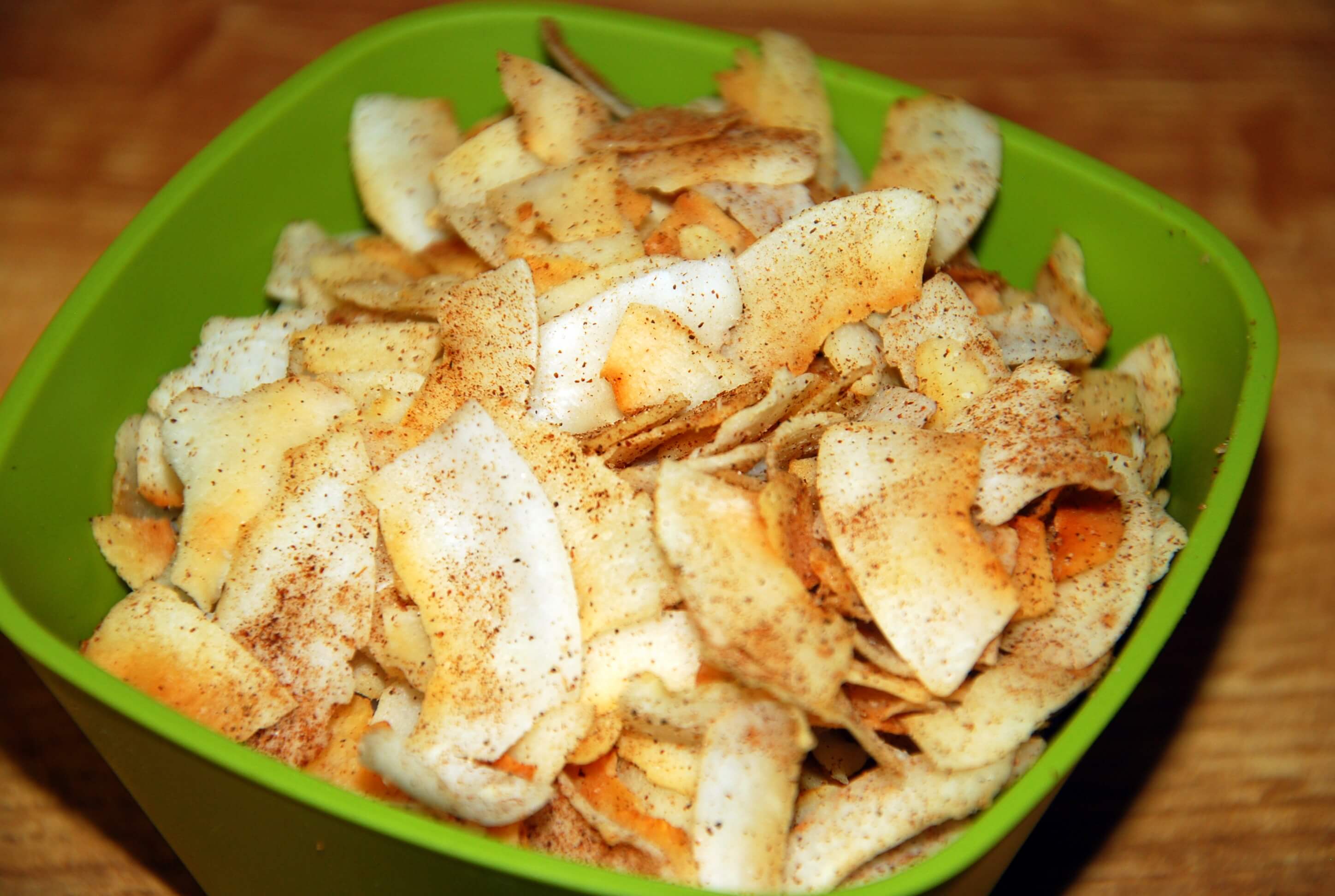 Caramelized Coconut Chips (a.k.a. Salty Cinnamon Goodness) Life Made Full