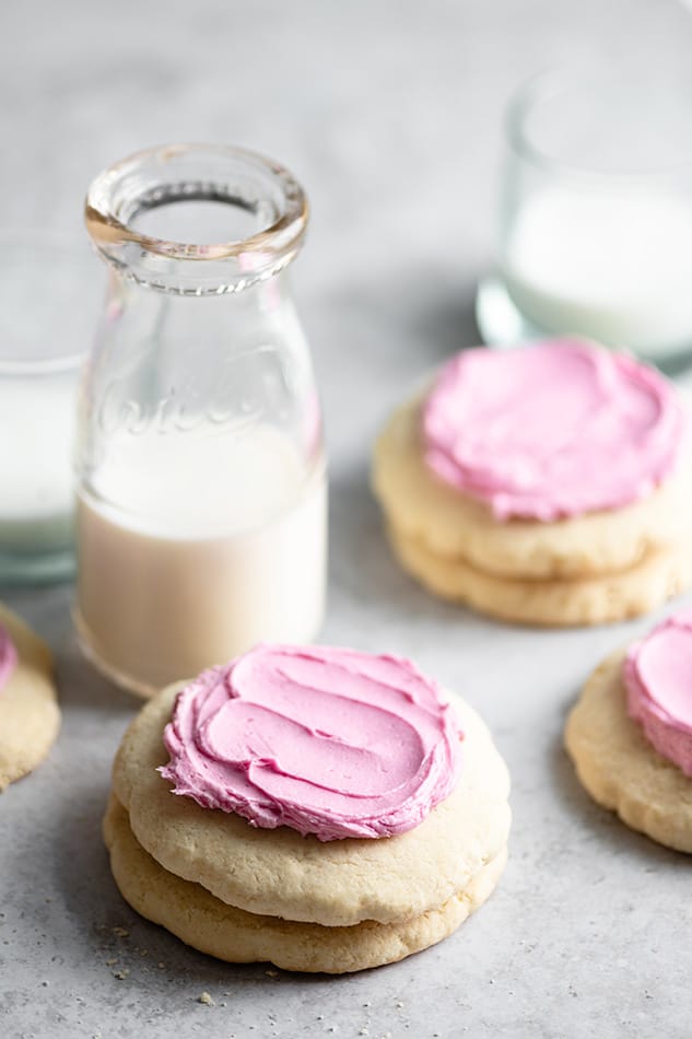 Gluten Free Sugar Cookies Homemade Frosted Cookie Recipe