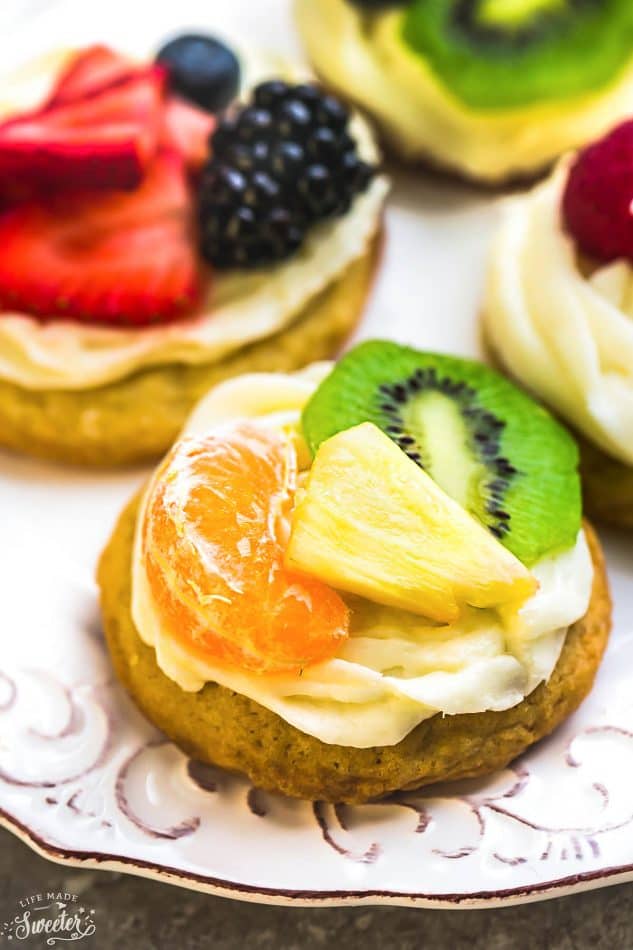 Mini Fruit Pizza Recipe Easy Spring Dessert Life Made Sweeter