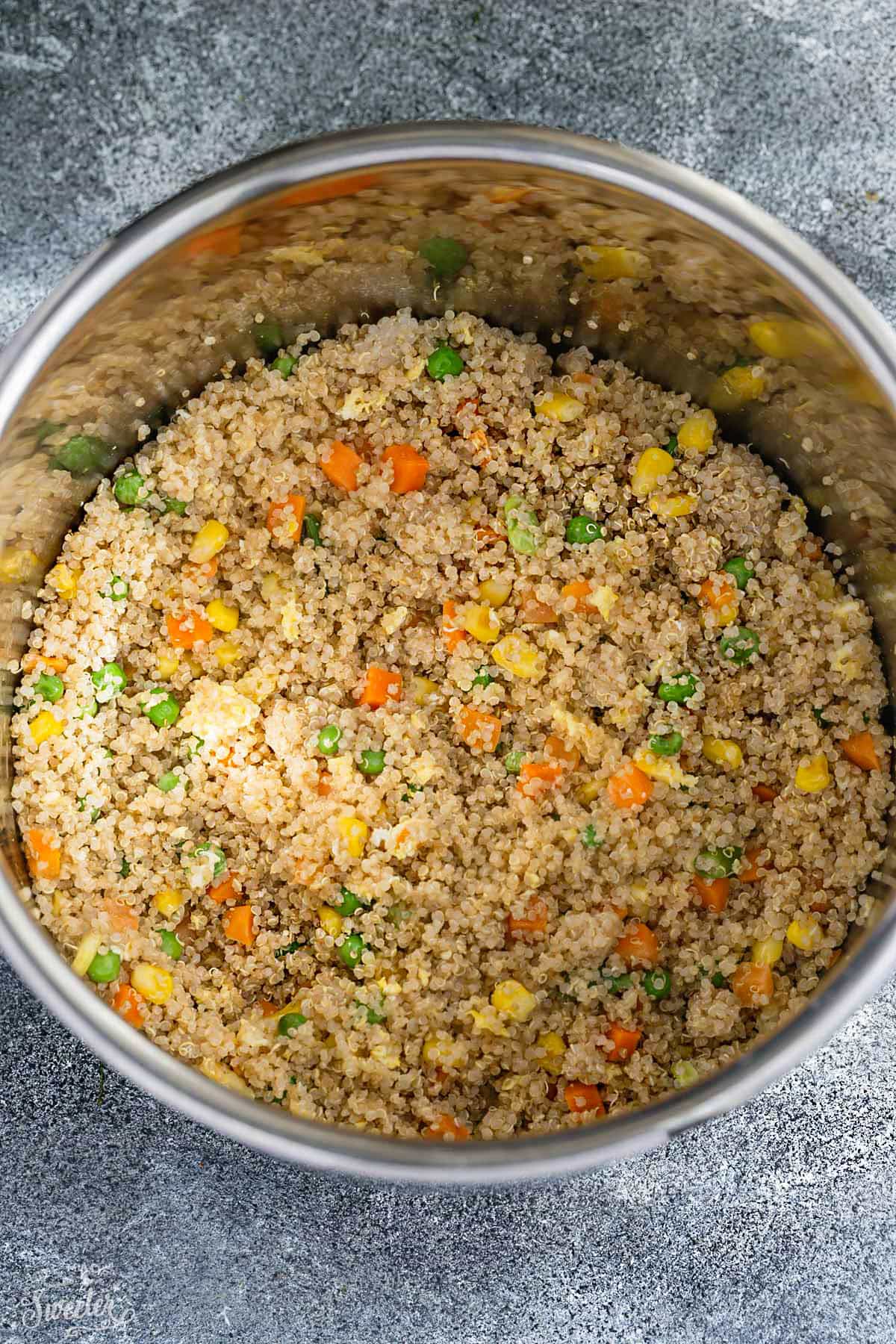 Instant Pot Quinoa Fried Rice Easy Weeknight Side Dish