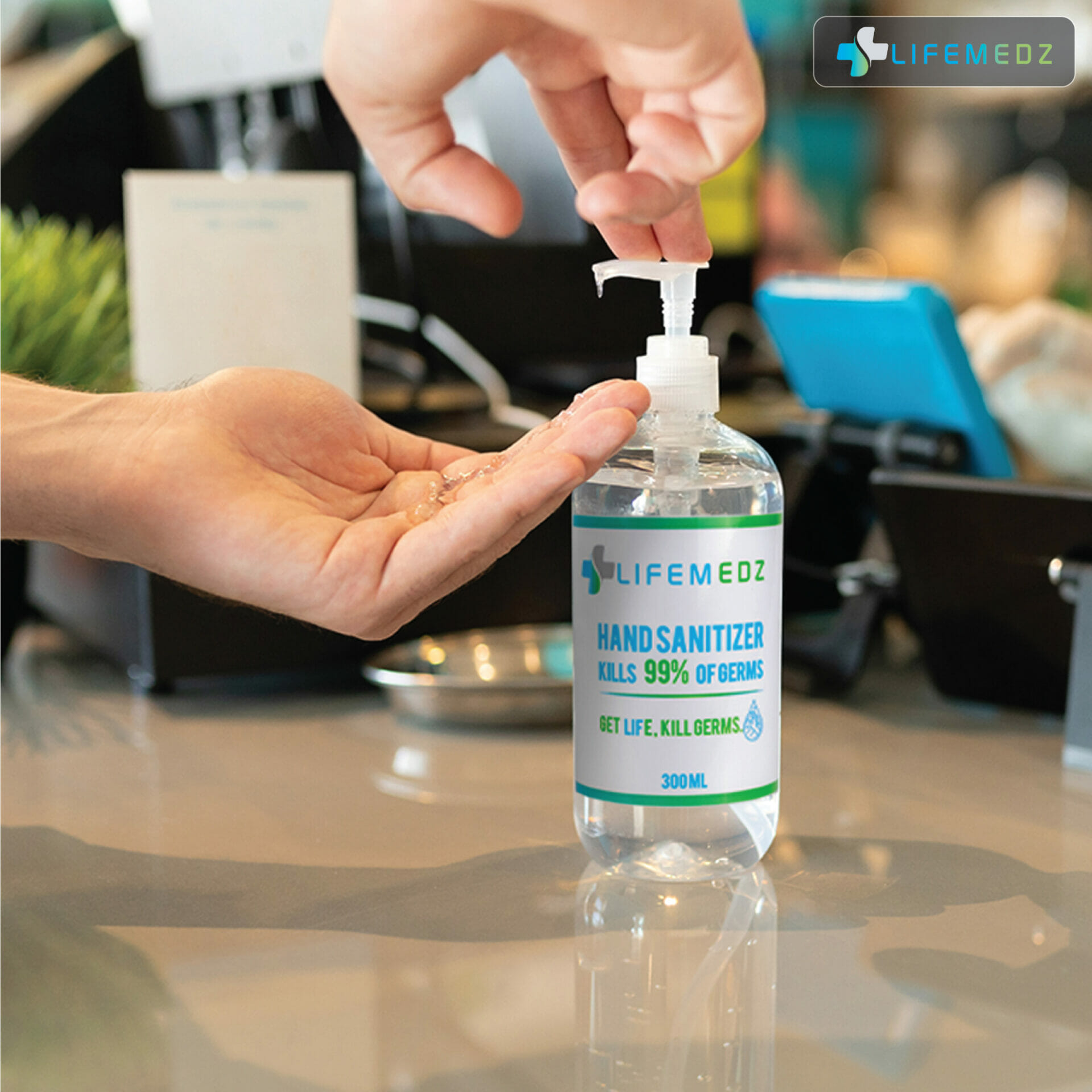 Rinse Free Hand Sanitizer (300ml/10oz) LIFEMEDZ