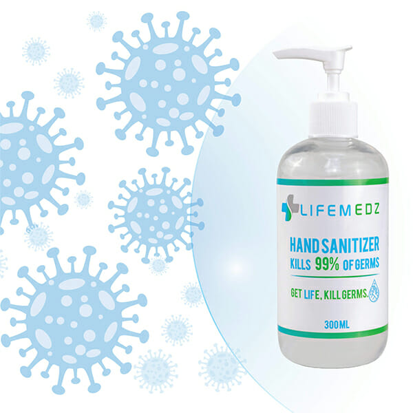 Rinse Free Hand Sanitizer (300ml/10oz) LIFEMEDZ