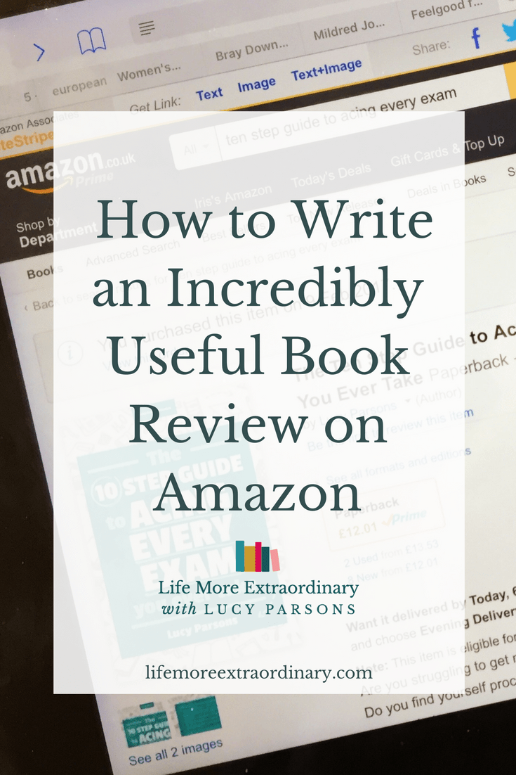How to leave an incredibly useful book review on Amazon