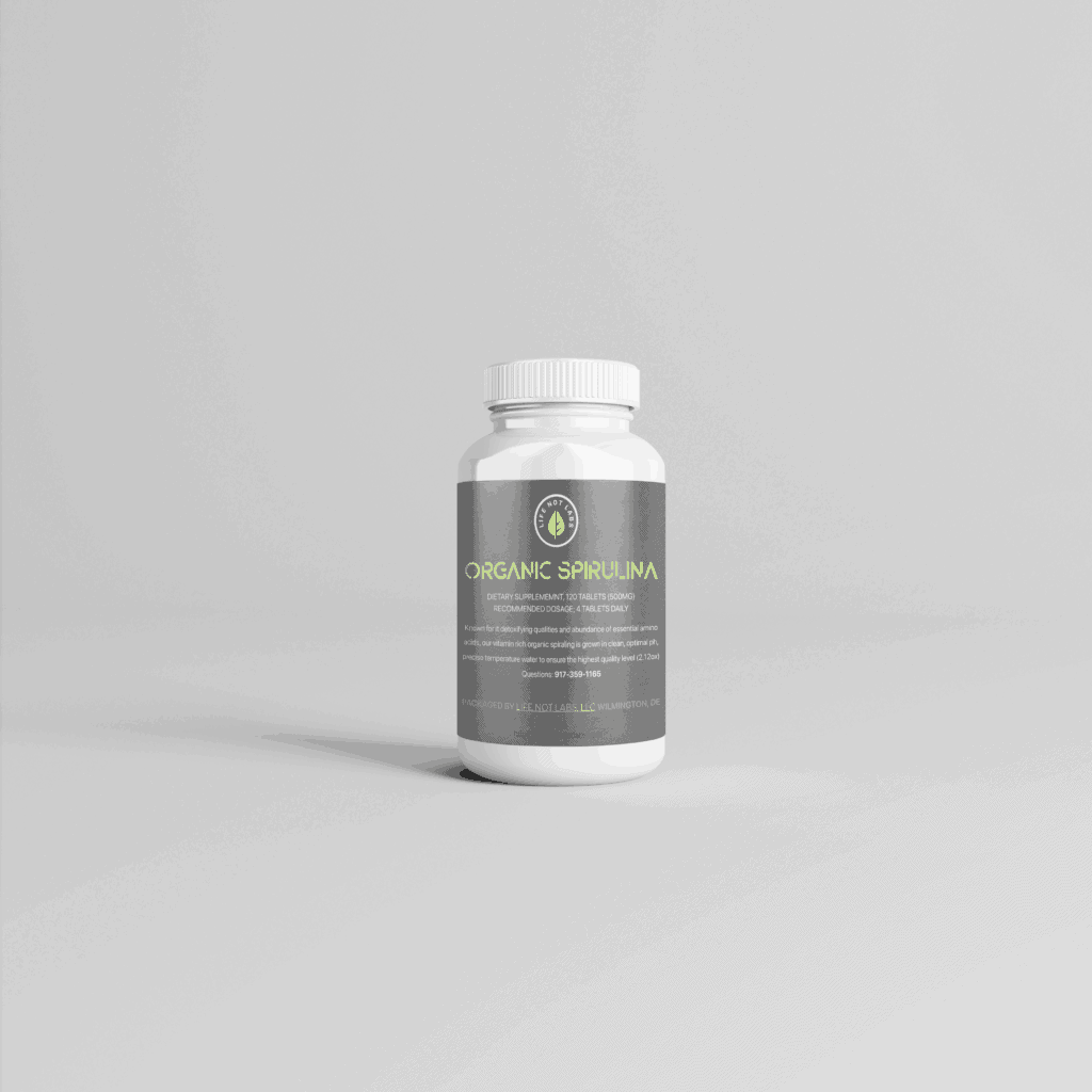 Organic Chlorella Tablets Life Not Labs