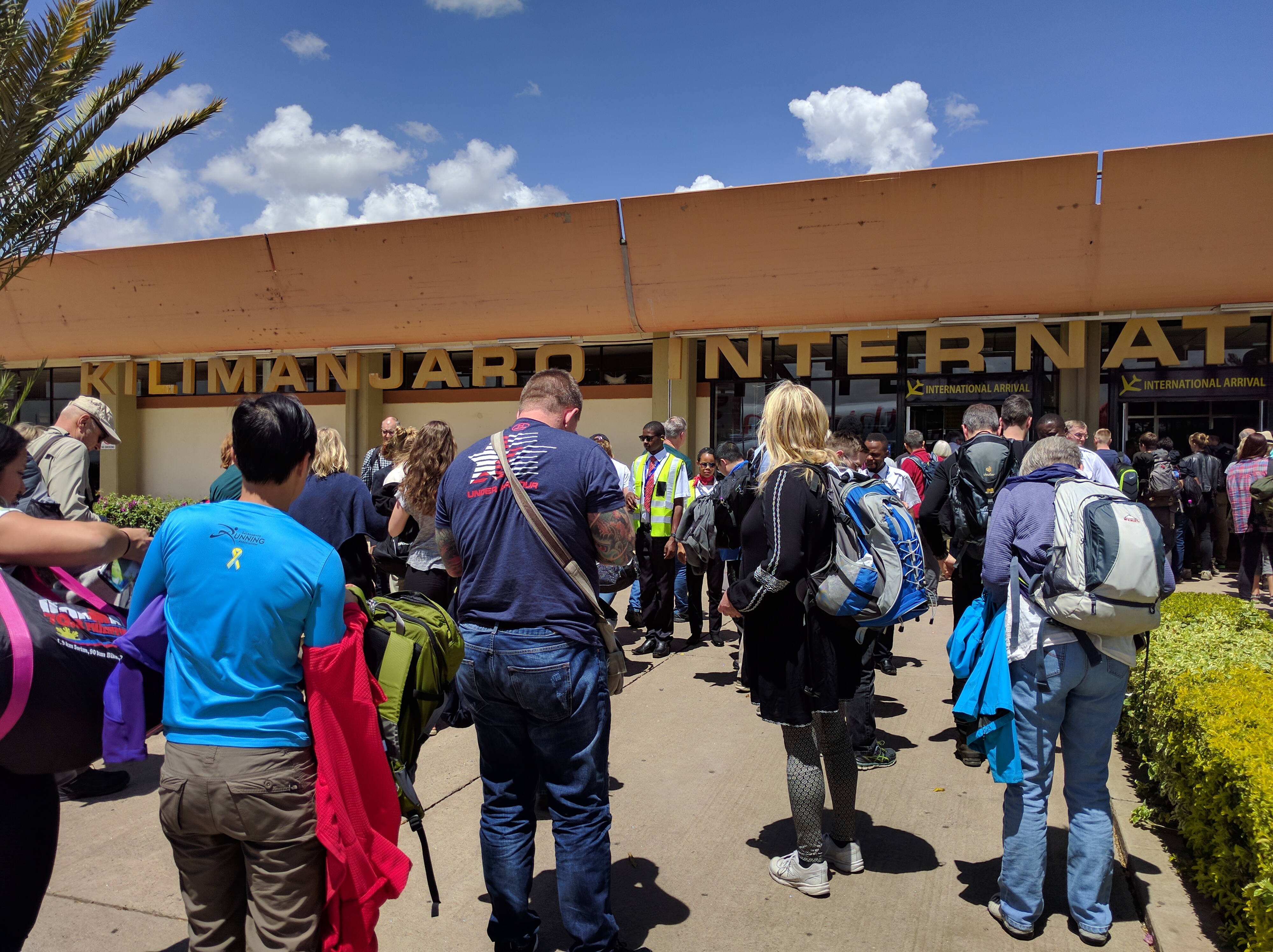 Tanzania Arrived at Kilimanjaro International Airport